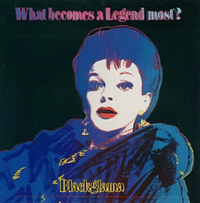 mashgallery-andy-warhol-blackglama-judy-garland-f-s-351-1985 Blackglama - Andy Warhol