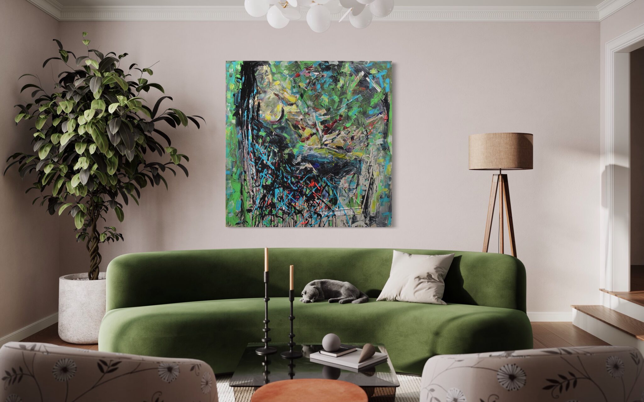 Femme 14 by Haleh Mashian view in a room Femme 14 by Haleh Mashian view in a room