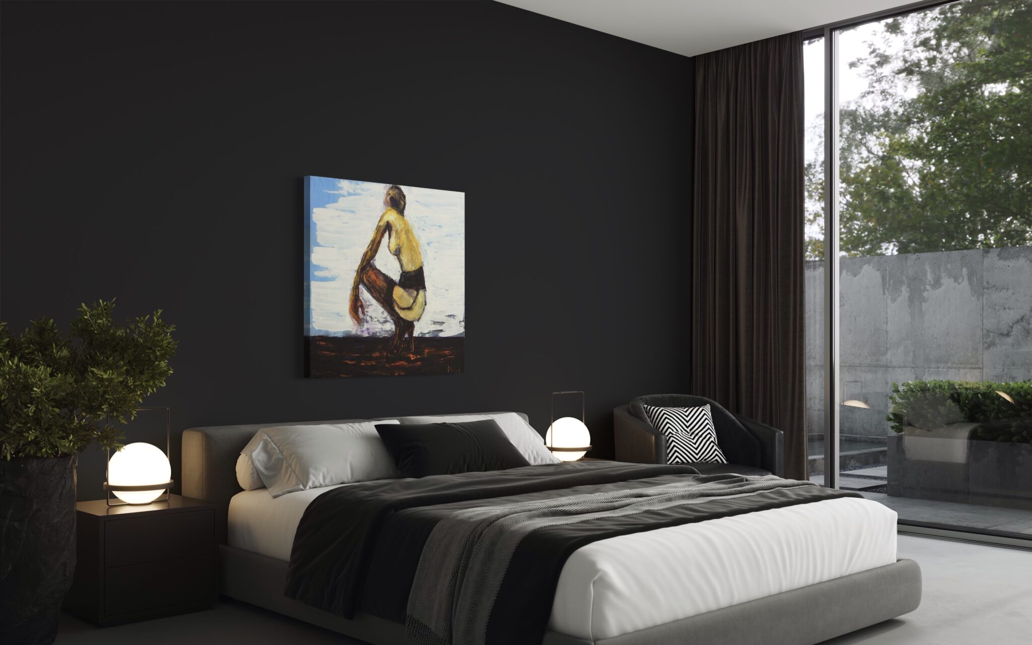 Situated by Haleh Mashian view in a room Situated by Haleh Mashian view in a room