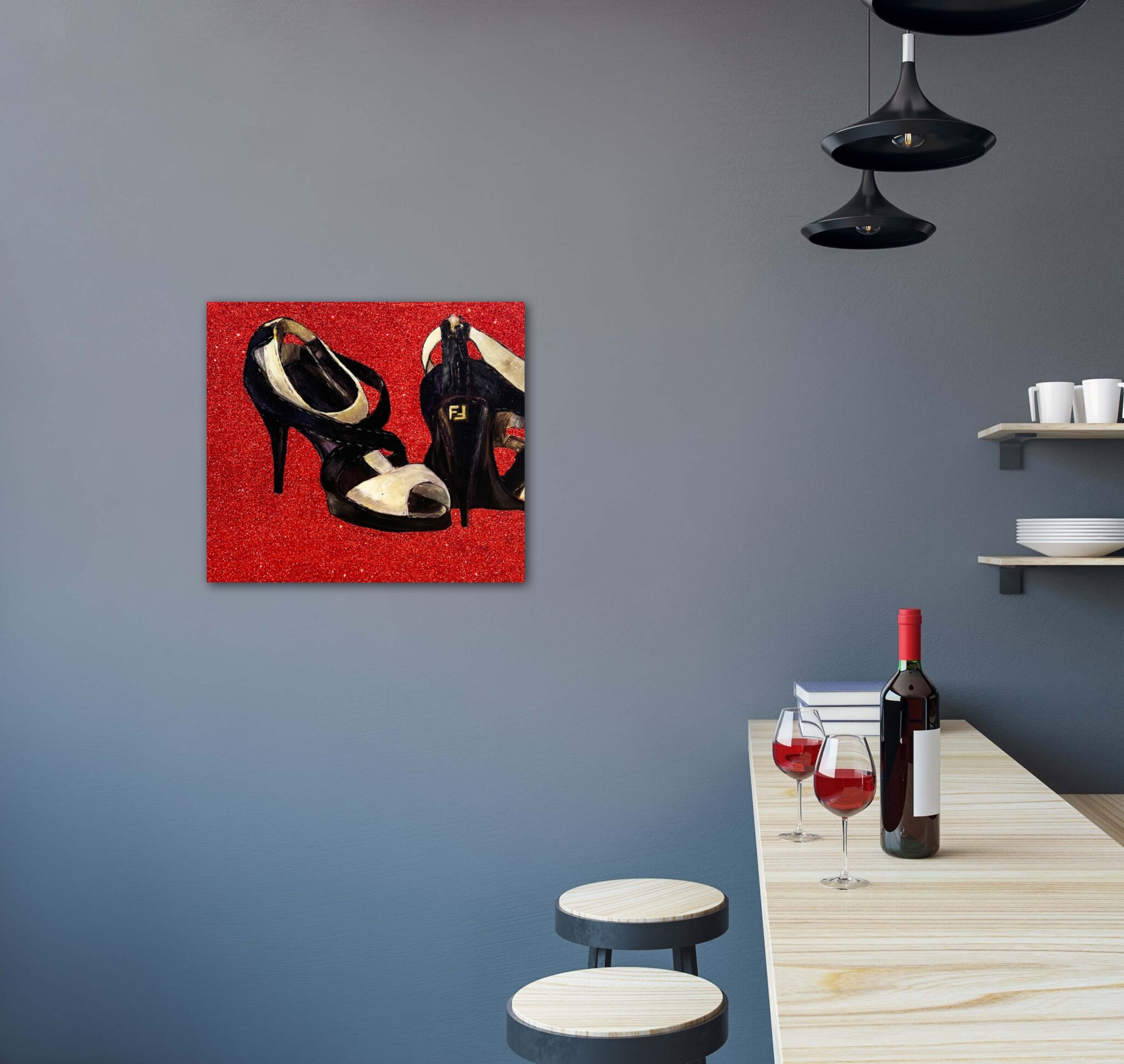 Love Those Stilettos view in a room