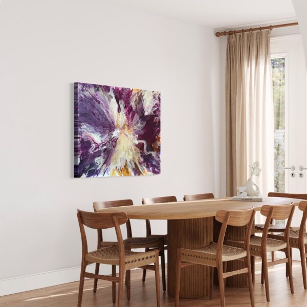 Layda Rodriguez the gift painting view in a room Layda Rodriguez the gift painting view in a room