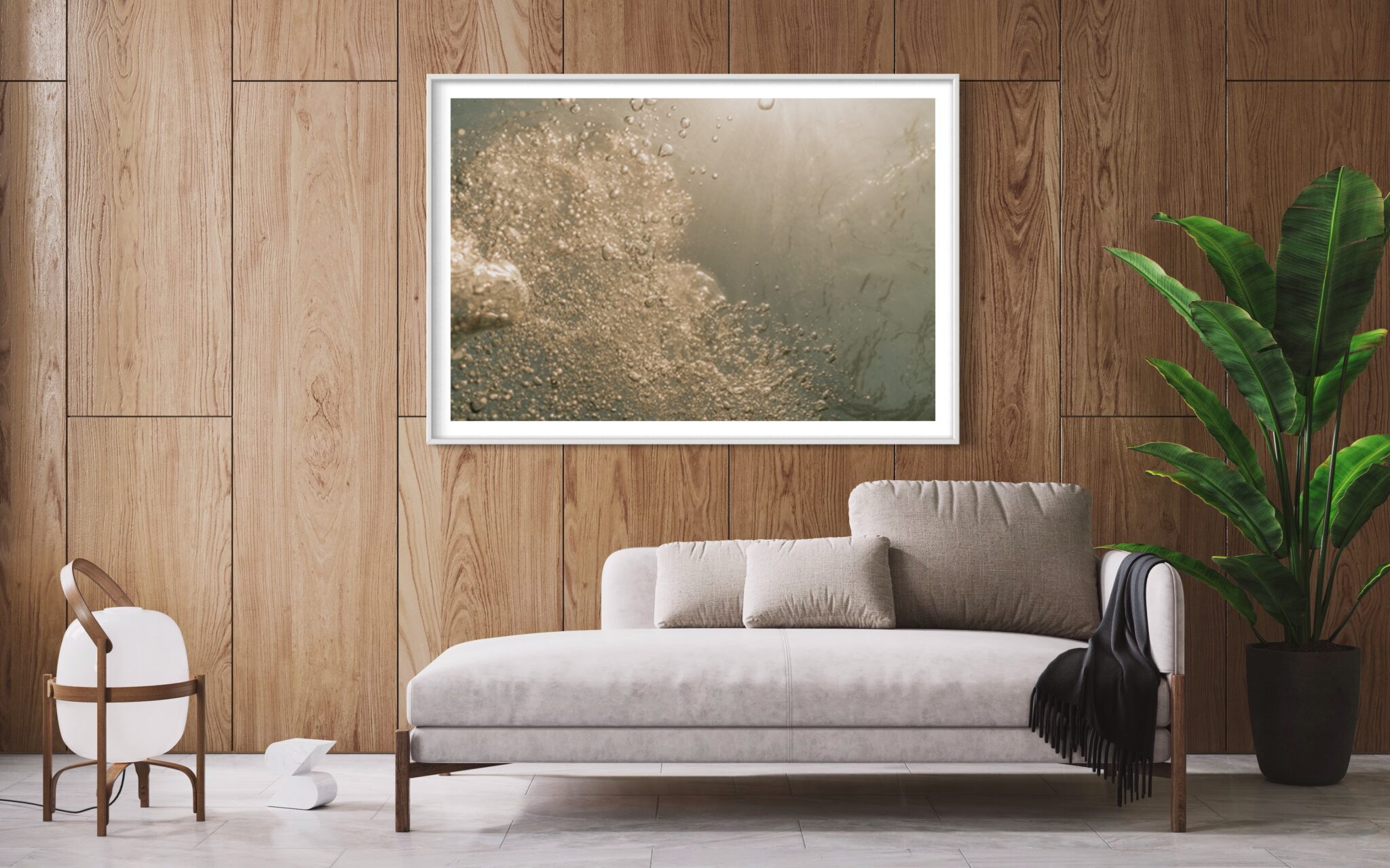 Untethered I Untethered I photograph by Yves Bright in a modern room