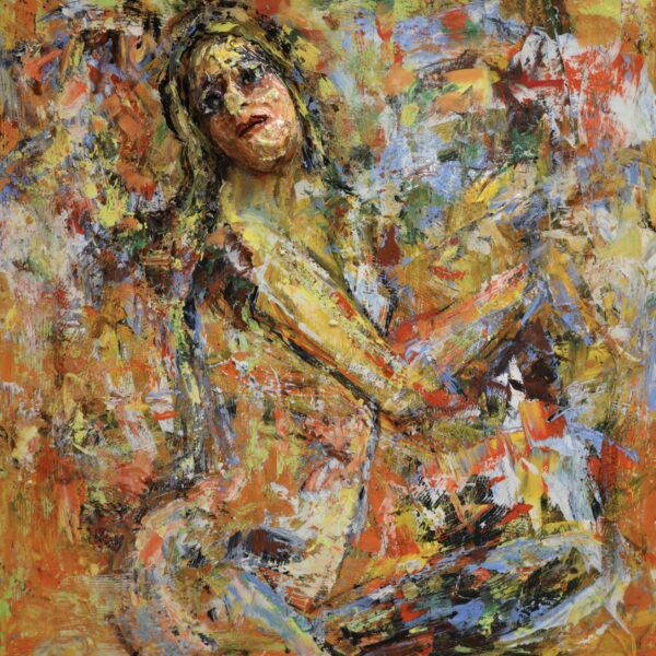 Haleh Mashian mixed media painting Haleh Mashian mixed media painting