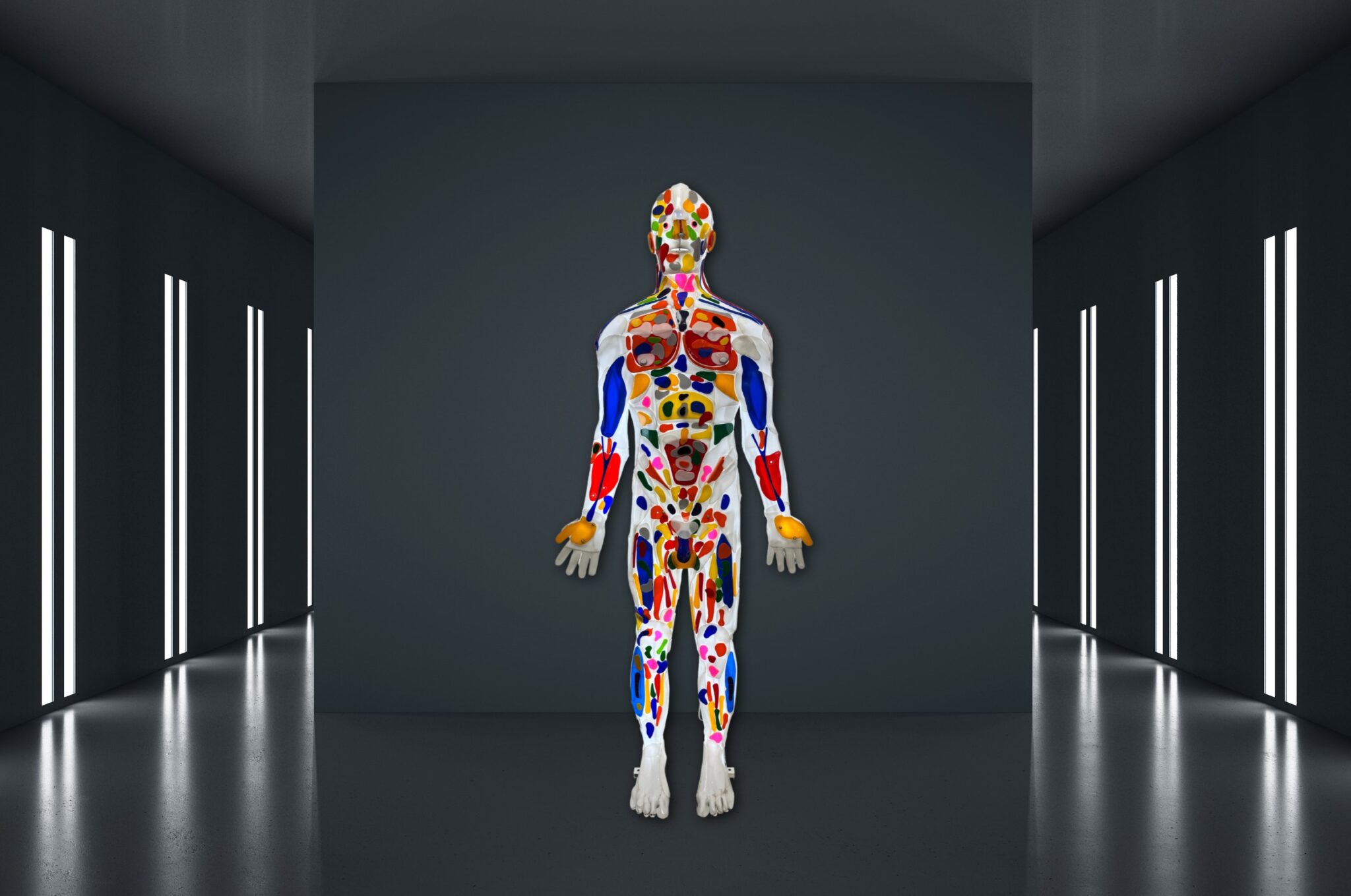 Enlightened Man sculptural artwork Enlightened Man sculptural artwork