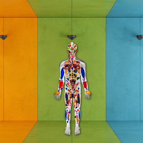 Enlightened Man sculptural artwork Enlightened Man sculptural artwork