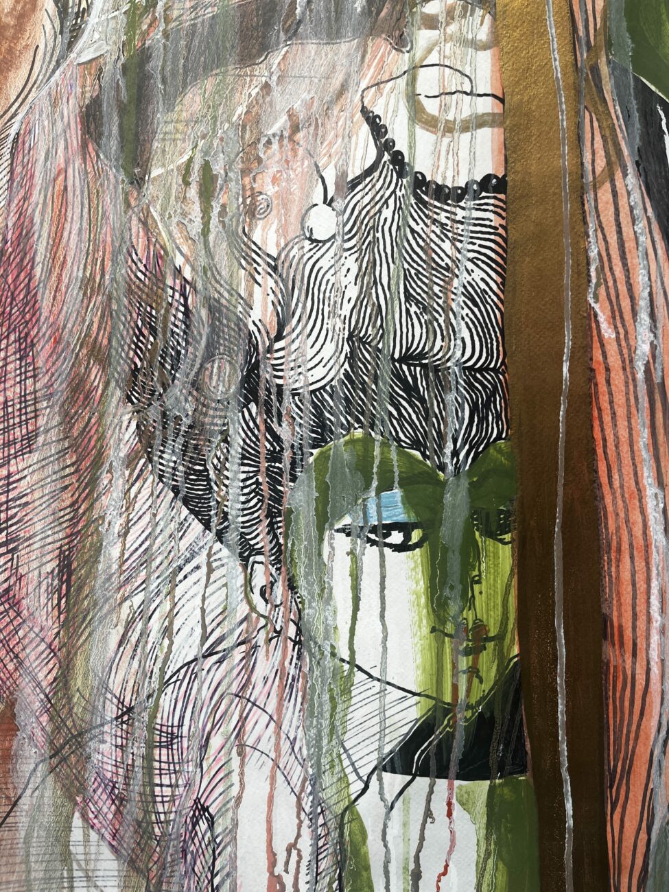 Aaron Sheppard painting detail Aaron Sheppard painting detail