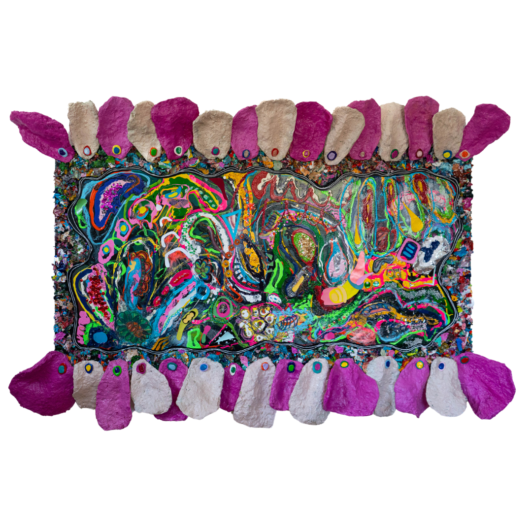 superbloom by megan dune superbloom mixed media painting by megan dune