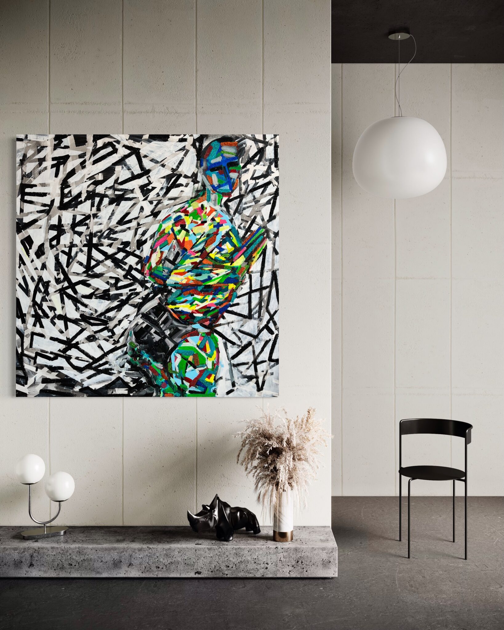 MOMENTUM by Haleh Mashian view in a room MOMENTUM by Haleh Mashian view in a room