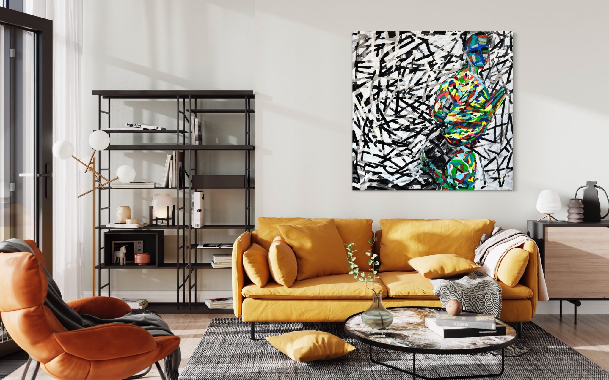 MOMENTUM by Haleh Mashian view in a room MOMENTUM by Haleh Mashian view in a room