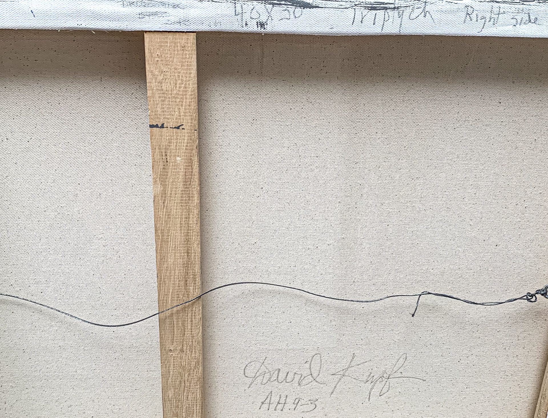 AH 9-3 Triptych Signature David Kupferman AH 9-3 Triptych Signature David Kupferman