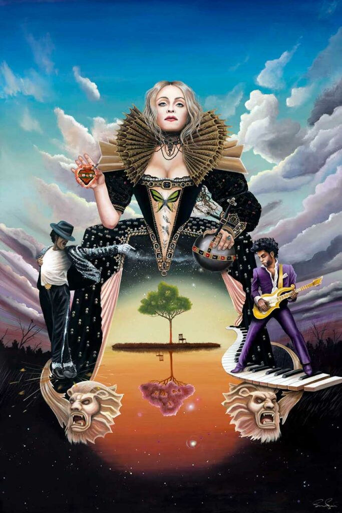 THE KING, THE QUEEN, AND THE PRINCE by Luis Sanchez