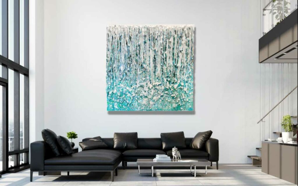 FREEFALL by Haleh Mashian on display